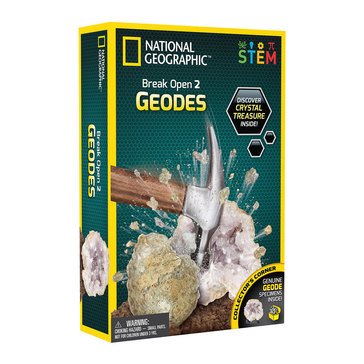 National Geographic Break Open 2 Real Geodes