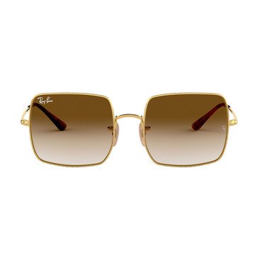 Ray-Ban Unisex Square Classic Gold Sunglasses