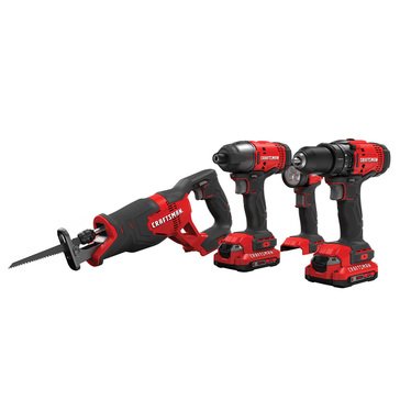 Craftsman 20V Cordless 4 Tool Combo Kit