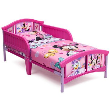 Delta Children Minnie Mouse Plastic Toddler Bed