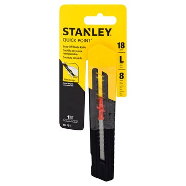 Stanley 18mm QuickPoint SnapOff Knife 