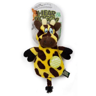 Hear Doggy Flattie Large Giraffe Dog Toy