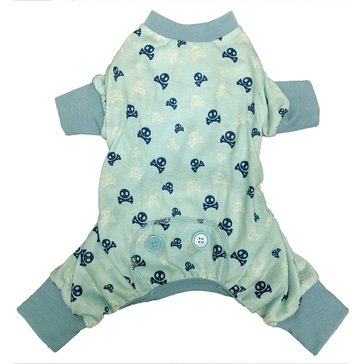 Ethical Pet Skull N Cross Bone Blue Extra Small Dog Pjs