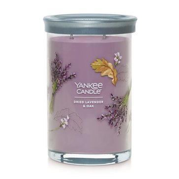 Yankee Candle Dried Lavender and Oak Signature 2-Wick Tumbler