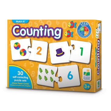 The Learning Journey Match It - Counting Puzzle Cards