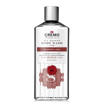 Cremo Bourbon and Oak Body Wash 16oz