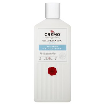 Cremo Shampoo Thickening Juniper and Eucalyptus 16oz