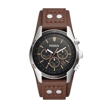 Fossil Men's Coachman Chronograph Leather Watch