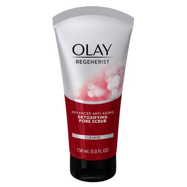 Olay Regenerist Detoxifying Pore Scrub Facial Cleanser, 5.0 fl oz