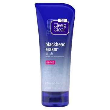 Clean & Clear Acne Cleansers Blackhead eraser Scrub Oil Free 7oz