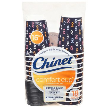 Chinet Comfort Cups 18ct