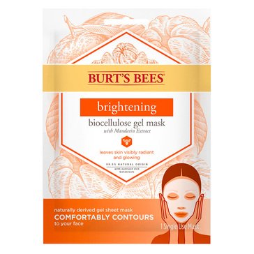 Burt's Bees Brightening Biocellulose Gel Mask