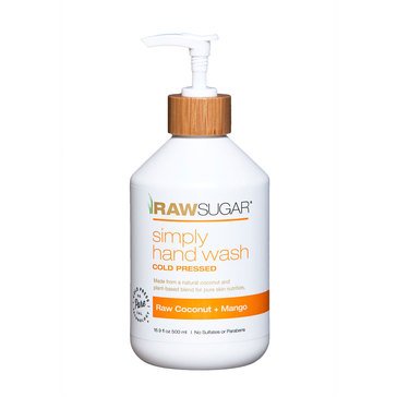 Raw Sugar Raw Coconut + Mango Simply Hand Wash