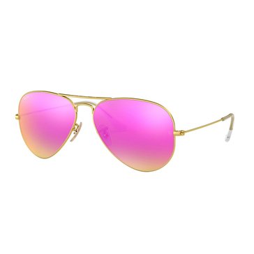 Ray-Ban Unisex Aviator Flash Sunglasses