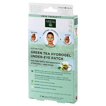 Earth Therapeutics Hydrogel Under-eye Recovery Patch 5ct