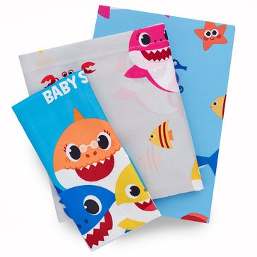 Baby Shark Shark Family Twin Sheet Set