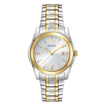 Bulova Men's Classic Two-Tone Bracelet Watch