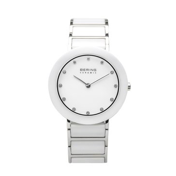 Bering Women's Ceramic Link Bracelet Watch