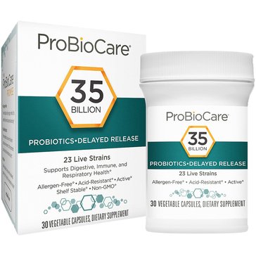 ProBioCare Probiotic 35 Billion CFUs Vegetable Capsules, 30-count
