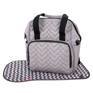 Fisher-Price Emerson Quilted Backpack Diaper Bag