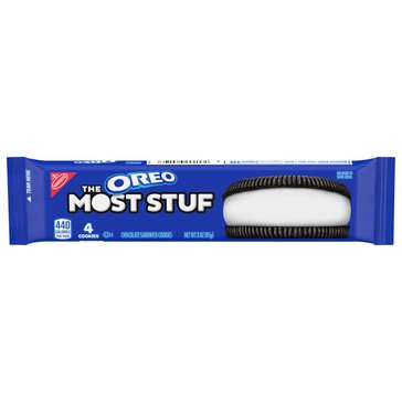 Nabisco Oreo The Most Stuf Sandwich Cookies, 4-Pack