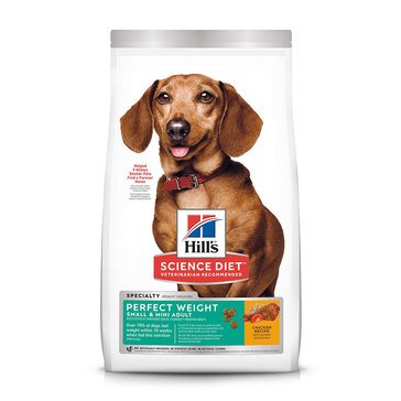 Hill's Science Diet Canine Adult Small & Mini Perfect Weight Dog Food