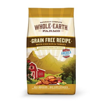 Merrick Whole Earth Farms Grain Free Chicken Turkey Adult Dog Food
