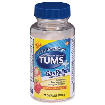 Tums Chewy Bites Antacid with Gas Relief