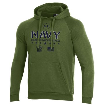 Under Armour Men's USN All Day Fleece Hoodie