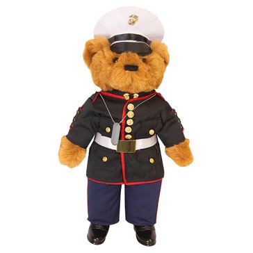 Vanguard USMC Dress Blue Plush Bear