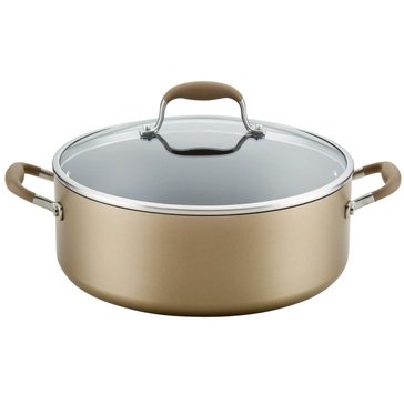 Anolon Advanced Hard Anodized 7.5-Quart Wide-Stock Pot