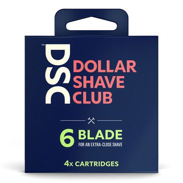 Dollar Shave Club Razor Refill Dispenser 6-Blade 4ct