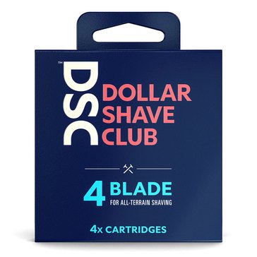 Dollar Shave Club Razor Refill Dispenser 4-Blade 4ct