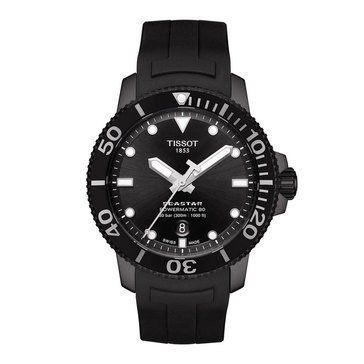 Tissot Men's Seastar 1000 Powermatic 80 Silicone Strap Watch