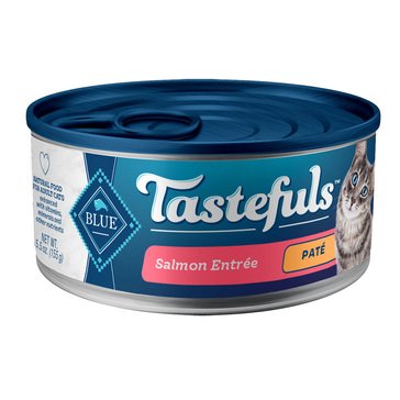 Blue Tastefuls Salmon Entree Pate Adult Wet Cat Food