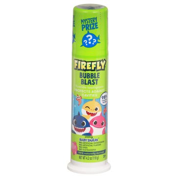 FireFly Kids' 3+ Baby Shark Toothpaste, 4.2oz