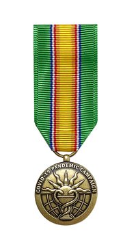 Miniature Medal USPHS Covid-19 Pandemic Campaign