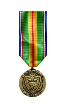 Miniature Medal USPHS Covid-19 Pandemic Civilian Service