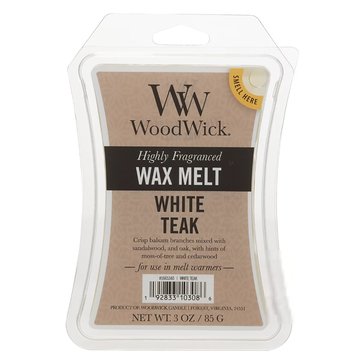 Woodwick White Teak 3-ounce Wax Melt