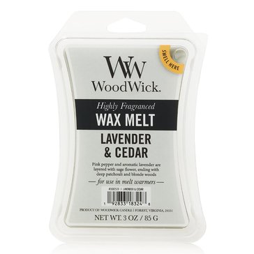 Woodwick Lavender And Cedar 3-ounce Wax Melt