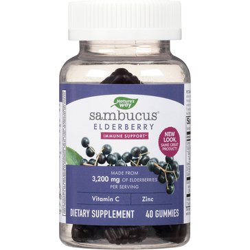 Natures Way Sambucus Gummies Immune Support