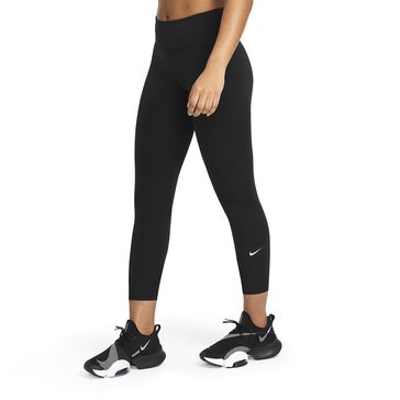 Nike Women's One Dri-FIT Mid-Rise Crop Tights (Plus Size)