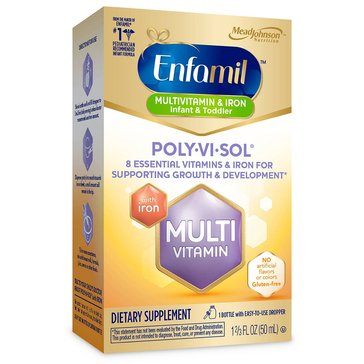 Enfamil Infant & Toddler FedPoly-Vi-Sol  Iron & Pediatric Vitamins Supplement