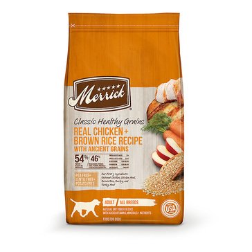 Merrick Classic Healthy Grains Chicken & Brown Rice with Ancient Grains Dog Food