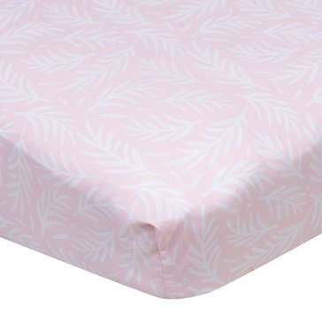 Gerber Baby Girl Fitted Crib Sheet Safari