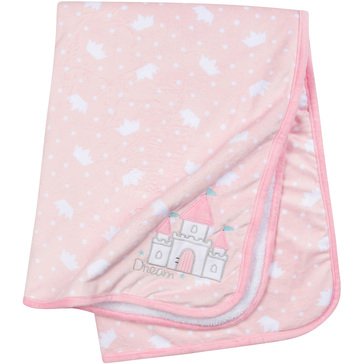 Gerber Baby Girl Plush Blanket Princess