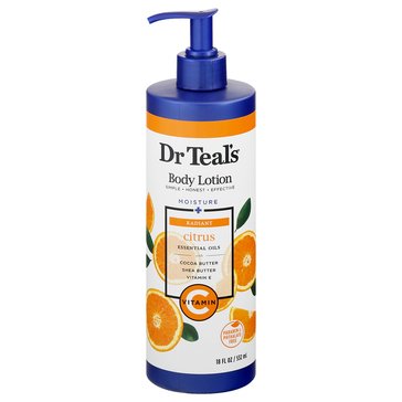 Dr. Teal's Glow And Radiance with Vitamin C And Citrus Essential Oils Body Lotion