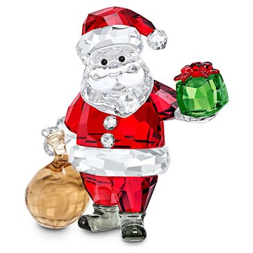 Swarovski Joyful Santa Claus With Gift Bag
