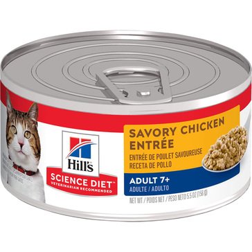 Hill's Science Diet Adult 7+ Savory Chicken Entre Wet Cat Food