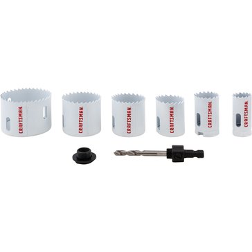 Craftsman 7-Piece Bi-metal Hole Saw Set